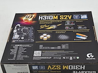 5x moederbord, gigabyte, h310m-s2v intel lga 1151 ddr4 - afbeelding 6 van  10