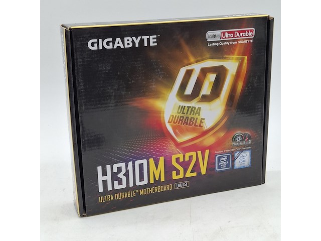 5x moederbord, gigabyte, h310m-s2v intel lga 1151 ddr4 - afbeelding 1 van  11