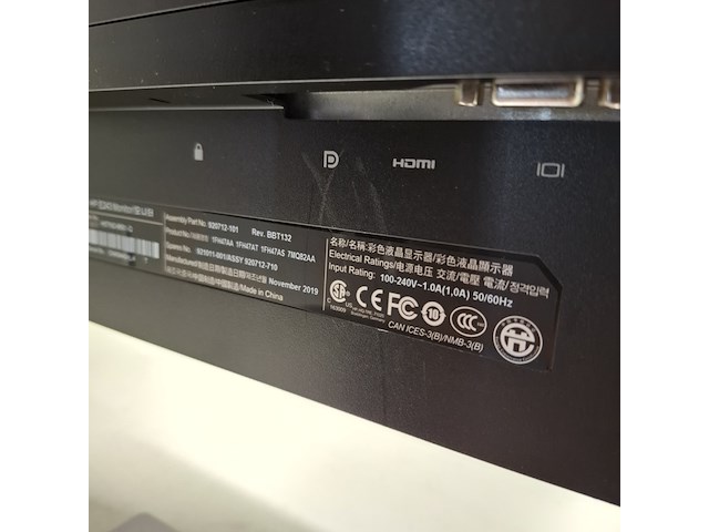 5x monitor, hp, e243, 2019 - afbeelding 5 van  22