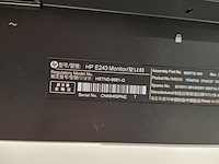 5x monitor, hp, e243, 2019 - afbeelding 8 van  22