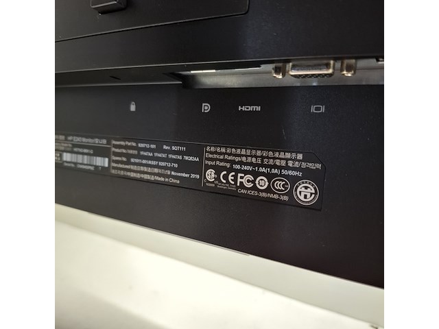 5x monitor, hp, e243, 2019 - afbeelding 9 van  22