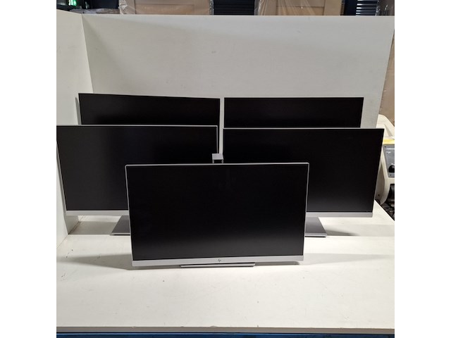5x monitor, hp, e243, 2019 - afbeelding 1 van  22