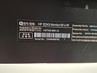 5x monitor, hp, e243, 2019 - afbeelding 17 van  22