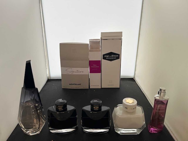 5x mont blanc en givenchy parfum - afbeelding 2 van  2