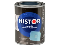 5x muurverf histor, perfect effect, metallic oceaan, 1 l - afbeelding 2 van  2
