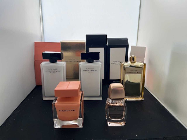 5x narciso rodriguez parfum - afbeelding 1 van  2