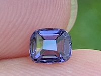 5x natuurlijke spinel | totaal 3.8ct, blue / purple - afbeelding 3 van  5