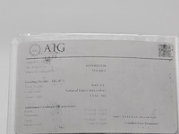 5x navette geslepen diamant, totaal 0.63 karaats (vvs-si) - afbeelding 8 van  8