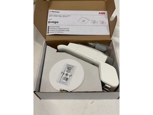 5x noodverlichtingsarmatuur, van lien, evago eva-r-dwi, inbouw - afbeelding 4 van  4