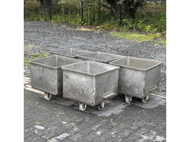 5x normwagen | rvs - afbeelding 1 van  10