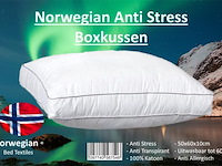 5x norwegian anti-stress boxkussen - afbeelding 1 van  1