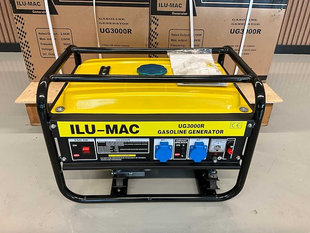 5x ongebruikt ilu-mac ug3000r stroomgenerator - afbeelding 3 van  10