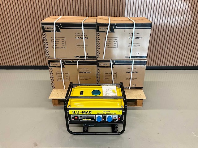 5x ongebruikt ilu-mac ug3000r stroomgenerator - afbeelding 1 van  10