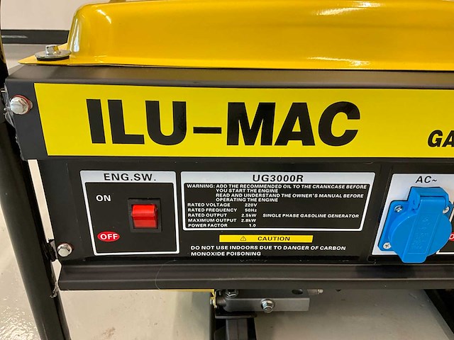 5x ongebruikt ilu-mac ug3000r stroomgenerator - afbeelding 8 van  10