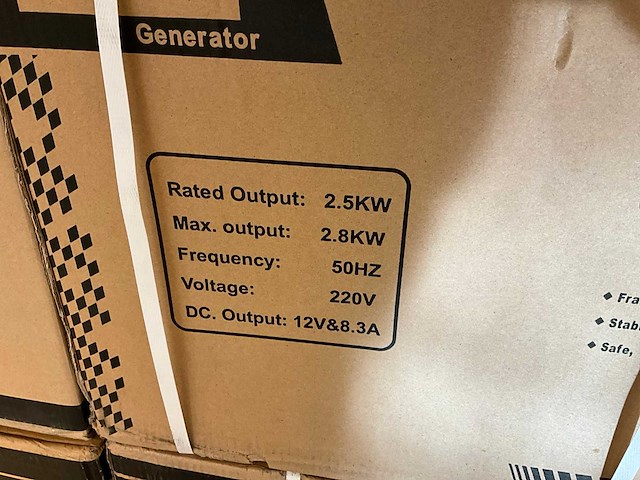 5x ongebruikt ilu-mac ug3000r stroomgenerator - afbeelding 2 van  10
