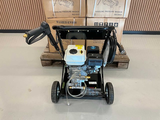 5x ongebruikt kraftwelle kw8000 benzine hogedrukreiniger - afbeelding 6 van  11
