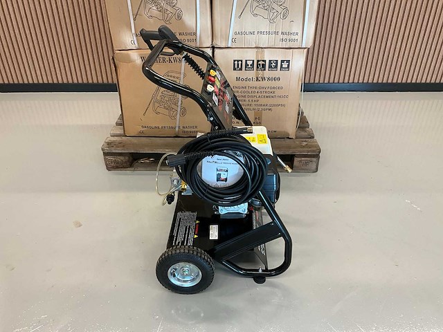5x ongebruikt kraftwelle kw8000 benzine hogedrukreiniger - afbeelding 7 van  11