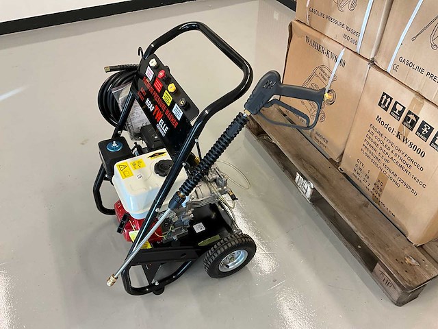 5x ongebruikt kraftwelle kw8000 benzine hogedrukreiniger - afbeelding 11 van  11