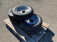 5x ongebruikt security 155/70r12c aanhanger wiel ifor williams - afbeelding 2 van  3