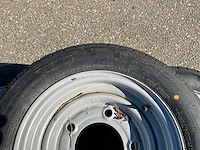 5x ongebruikt security 155/70r12c aanhanger wiel ifor williams - afbeelding 3 van  3