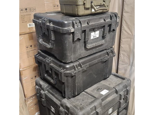 5x opberg / storage koffer, titaan , water- en luchtdicht - afbeelding 3 van  7