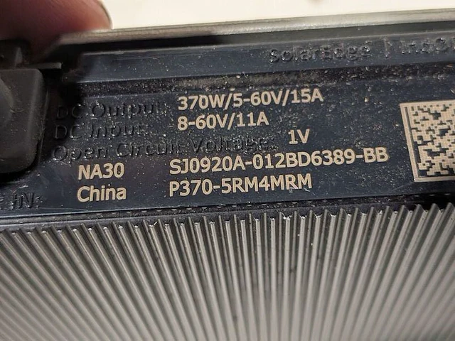 5x optimizer t.b.v. zonnepanelen, solaredge, p370-5rm4mrm - afbeelding 9 van  13