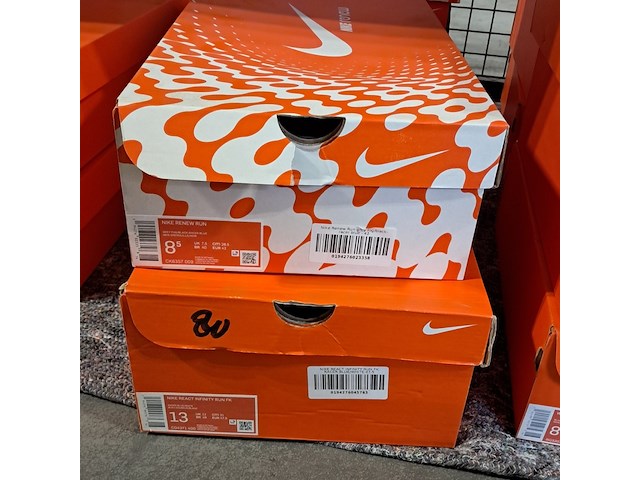 5x paar schoenen, nike, o.a. renew run - afbeelding 10 van  19