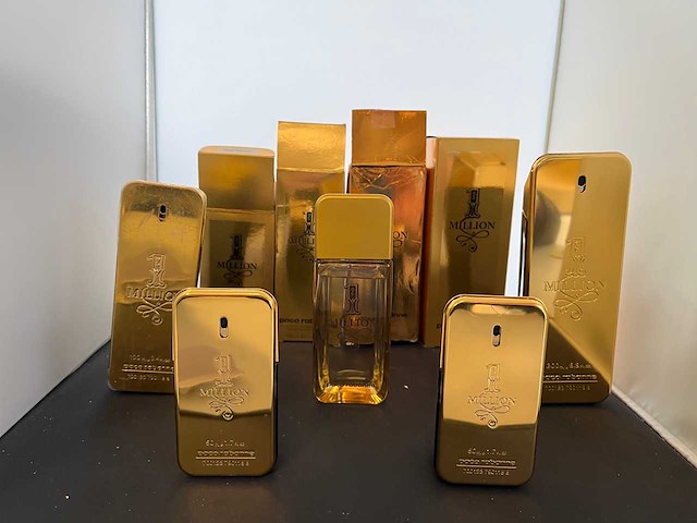 5x paco rabanne 1 million parfum - afbeelding 1 van  2