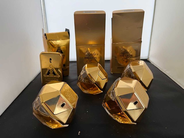 5x paco rabanne 1 million parfum - afbeelding 1 van  2