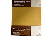 5x pak schuurpapier - afbeelding 1 van  1