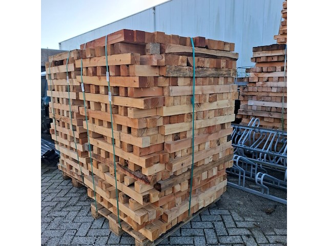 5x pallet balk stophout - afbeelding 1 van  3