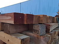 5x pallet balk stophout - afbeelding 3 van  3