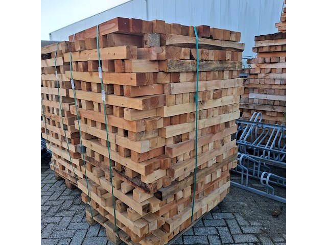 5x pallet balk stophout - afbeelding 2 van  3