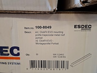 5x pallet met divers zonnepaneel montagemateriaal - afbeelding 25 van  44