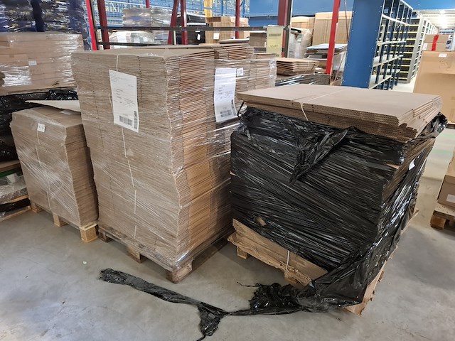 5x pallet met verzenddozen - afbeelding 2 van  6