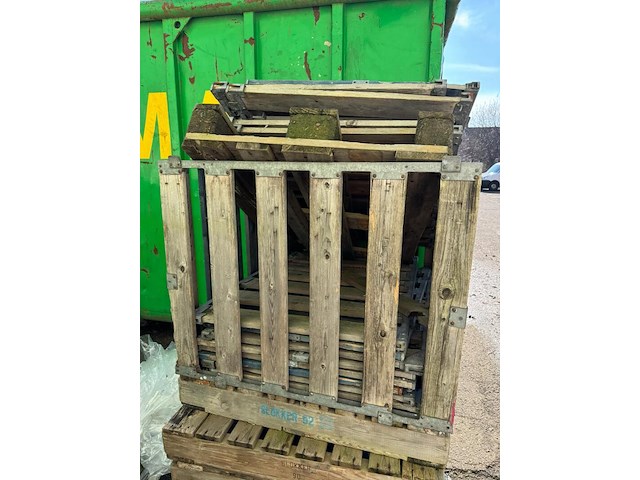 5x palletkisten, transport - afbeelding 2 van  3