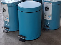 5x pendaalemmer toilet, allibert, street, turqoise - afbeelding 2 van  4
