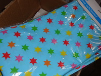 5x plastic tafelkleed 130x180cm - afbeelding 2 van  3