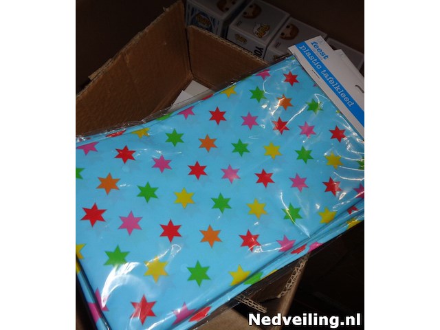 5x plastic tafelkleed 130x180cm - afbeelding 3 van  3
