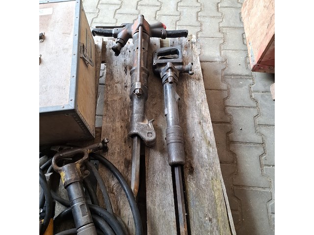 5x pneumatisch gereedschap, geschikt voor kavel 123, o.a. atlas copco en rodac - afbeelding 12 van  20