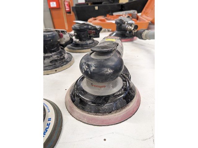5x pneumatische excenter schuurmachine o.a. swepro, contimac - afbeelding 6 van  7