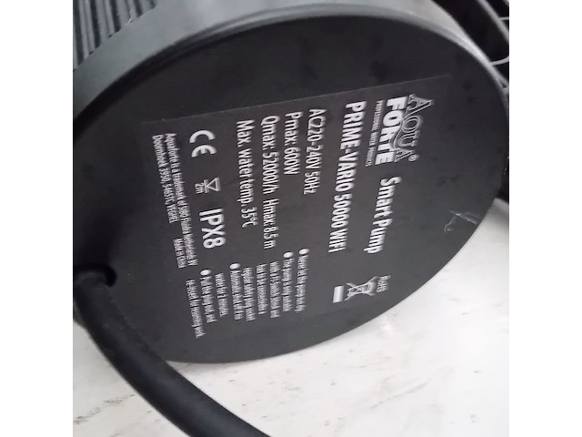 5x pomp en 1x afsluiter, o.a aquaforte - afbeelding 5 van  7