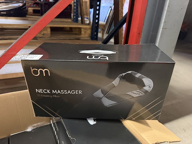 5x premium massagekussen, nekmassage apparaat bluemay - afbeelding 3 van  4