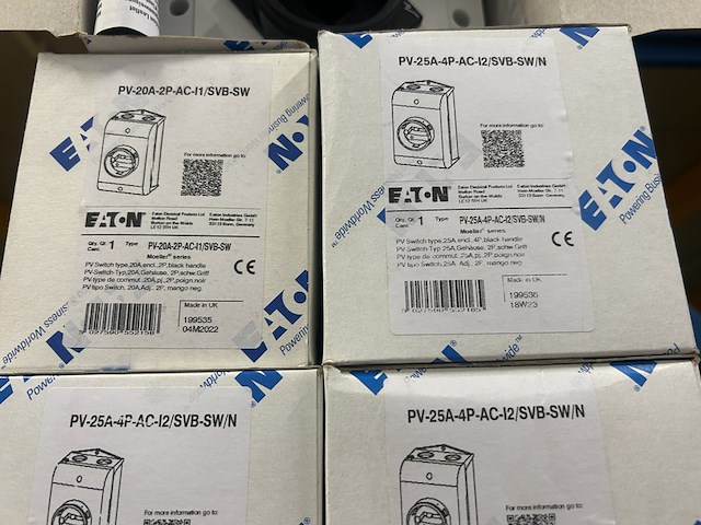 5x pv werkschakelaar, eaton, pv-20a-2p-ac-i1/svb-sw - afbeelding 3 van  3