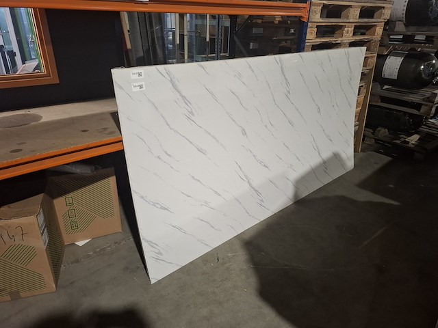 5x pvc paneel, marmeren look - afbeelding 1 van  4