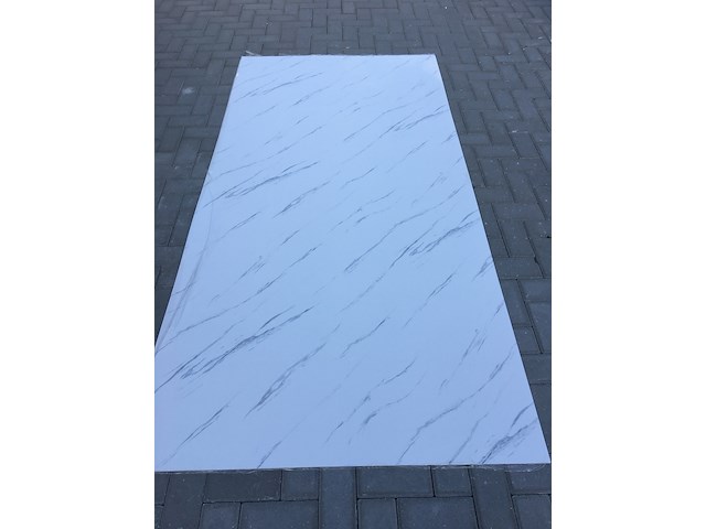 5x pvc paneel, marmerenlook - afbeelding 4 van  4