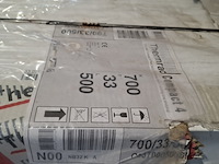 5x radiatoren, thermrad compact 4 t33 hoogte 700 mm, lengte 500 mm, t33, old stock - afbeelding 3 van  3