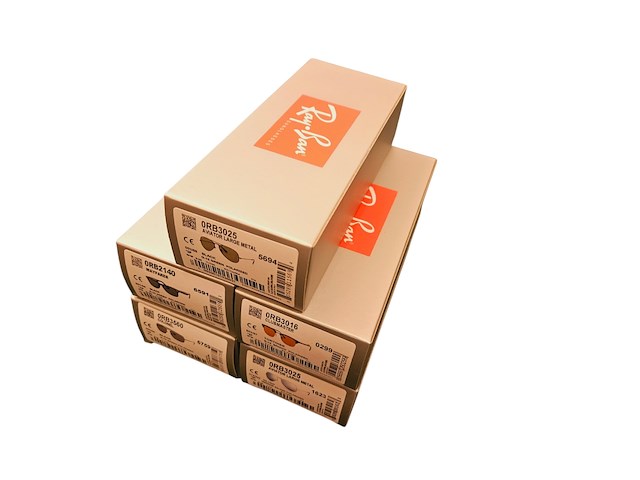 5x rayban zonnebrillen - aviator, colonel, clubmaster, wayfarer etc… - afbeelding 5 van  12