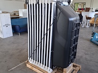 5x rechthoekig bad, allibert, sylene, wit - afbeelding 4 van  5