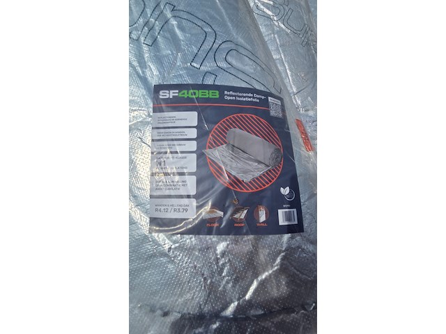 5x rol isolatiefolie dampdicht sf40bb, superfoil - afbeelding 3 van  6